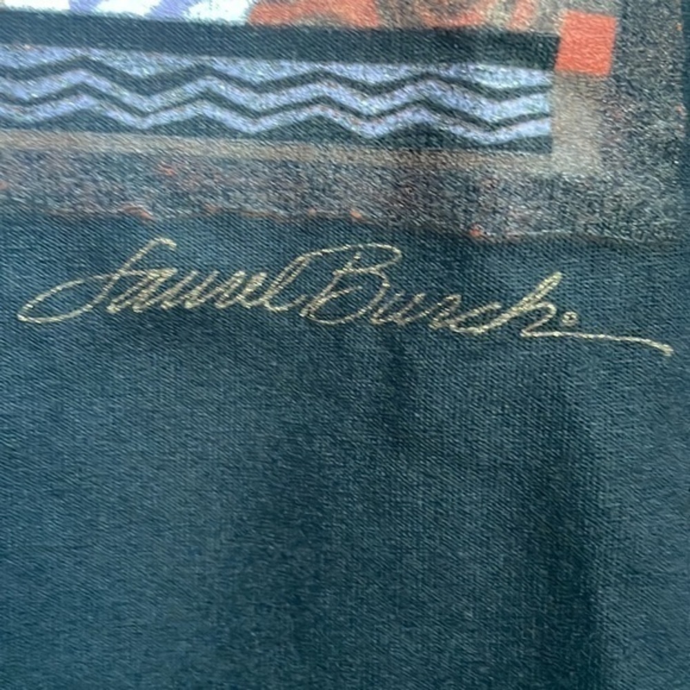 NWT Laurel Burch top “Moroccan Mares" black sweatshirt size 2XL - Picture 3 of 8